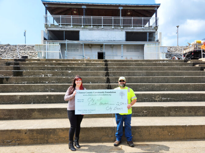 Lock Haven City Public Beach receives CCCF grant News, Sports, Jobs